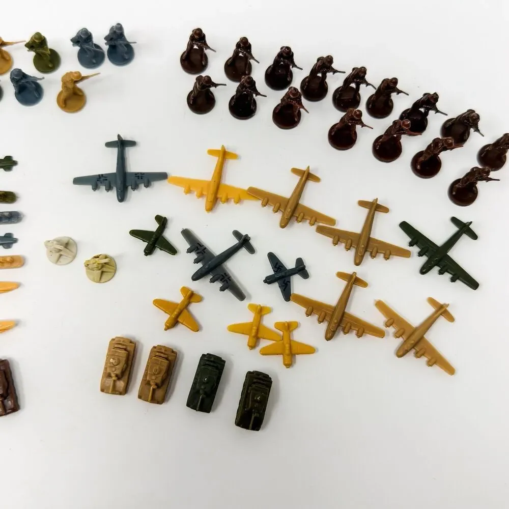 Axis & Allies 1941 Strategy War Game REPLACEMENT PIECES Mini Soldier Tank Plane
